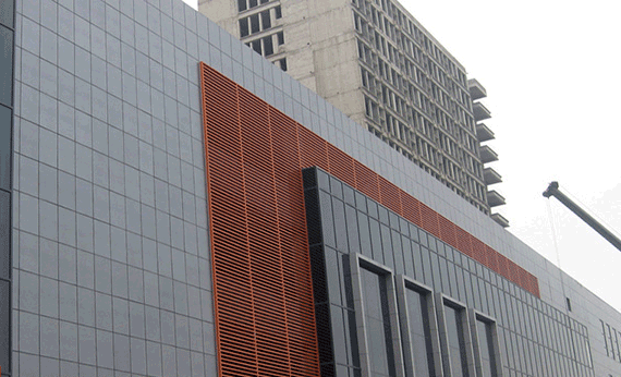 正新大廈寶潤達外墻保溫裝飾一體板工程