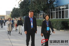 市人大常委會(huì)領(lǐng)導(dǎo)蒞臨寶潤(rùn)達(dá)新型材料視察工業(yè)轉(zhuǎn)型工作