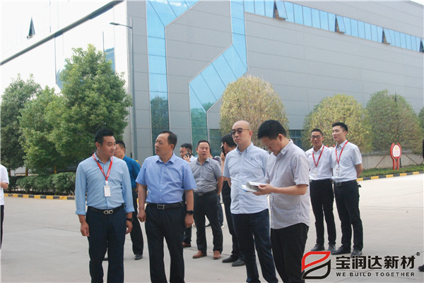 副市長趙勝業(yè)一行來訪寶潤達(dá)考察調(diào)研