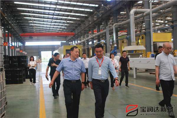 副市長趙勝業(yè)一行來訪寶潤達(dá)考察調(diào)研